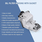 Oil Filter Housing with Gasket for 2004-2016 Volvo C30 C70 S40 S60 V50 V60 XC60 - Image 2