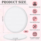 Juexica 4 Pcs Nail Dust Collector Filter Replacement Filter Reusable Dust - Image 2