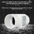 2” 18W Duct Ventilation Fan 50mm - Image 8