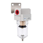 NANPU 1/4" NPT Compressed Air Line Filter, 5 Micron Brass Element, Poly Bowl - Image 7