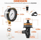 98209800 High Flow Manual Relief Valve/Air Relief Manual Valve Assembly - Image 6