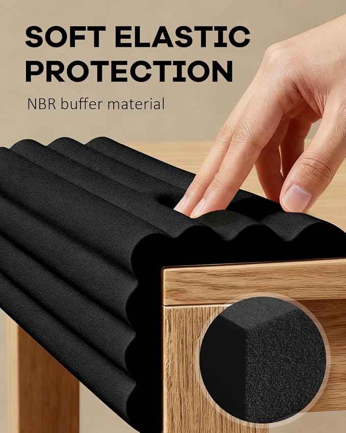 Edge and Corner Guards with Strong Adhesive Extra Thick Baby Proofing Furniture