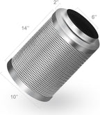 iPower GLFANXEXPSET6D25CHUMD 6 Inch 294 CFM Inline Filter 25 Feet Ducting - Image 3