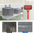 LANMU Air Conditioner Evaporator Coil Cleaning Brush AC Condenser Coil Fin Comb - Image 4