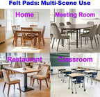 No Lost Pads! Felt Chair Leg Glides