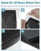 Pawfly 6 Pack Replacement Filter Sponges Aquarium Nano Bio Sponge Filter - Image 8