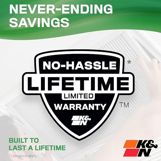 K&N 14X14X1 HVAC Furnace Air Filter, Lasts a Lifetime, Merv 13, the Last HVAC - Image 7