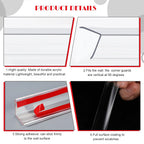 10 Pcs Wall Corner Protector, Clear Self-Adhesive Corner Protectors