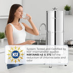8-Stage Gravity Water Filtration System 3.0 Gallon-304 Stainless Steel - Image 2