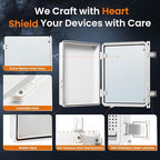 QILIPSU Waterproof Junction Box IP67 Outdoor Plastic Electrical Project - Image 4