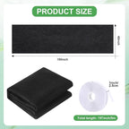 2 Rolls of Vent Filters Kit 100'' x 40'' Electrostatic Media 200" Installation - Image 2