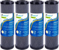 EXCELPURE 1 Micron 10" x 2.5" Whole House CTO Carbon Water Filter Cartridge by EXCELPURE