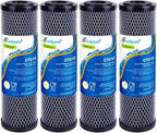 EXCELPURE 1 Micron 10" x 2.5" Whole House CTO Carbon Water Filter Cartridge by EXCELPURE