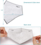 New 3D Cutting PM 2.5 Activated Carbon Filter Insert, 5 Layers Pm 2.5 Filter - Image 3