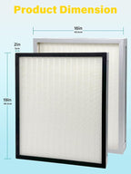 2 Pack F301H HEPA Filter Replacement Compatible - Image 2