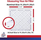 Filter King 11.25x11.25x1 Air Filter | 6-PACK | MERV 11 HVAC Pleated A/C - Image 2