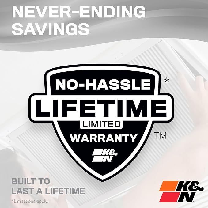 K&N 16X25X1 HVAC Furnace Air Filter, Lasts a Lifetime, Merv 8, the Last HVAC - Image 7