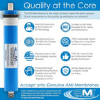 APPLIED MEMBRANES INC. 36 GPD Reverse Osmosis Membrane | RO Membrane Water - Image 5