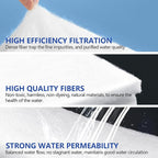 UBeesize Aquarium Filter Media Floss, 12 ft Cut to Fit Pond Filters - Image 4