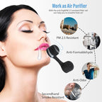 200 Pieces Nose Plug Filter Disposable Nose Dust Filters Bulk Sponge Nostril - Image 5