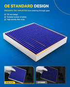 PHILTOP Premium Cabin Air Filter w/Dual Activated Carbon, Compatible - Image 6