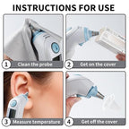 200 Counts Thermometer Ear Covers, Ear Thermometer Probe Covers, Lens - Image 6