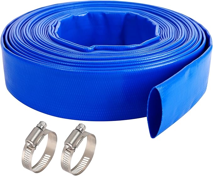 1" x 100 FT Pool Backwash Hose, by ProfessionalBrand