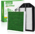 Engine+Cabin Air Filter Set Fit for 2007-2009 Honda CRV L4-2.4L Gas