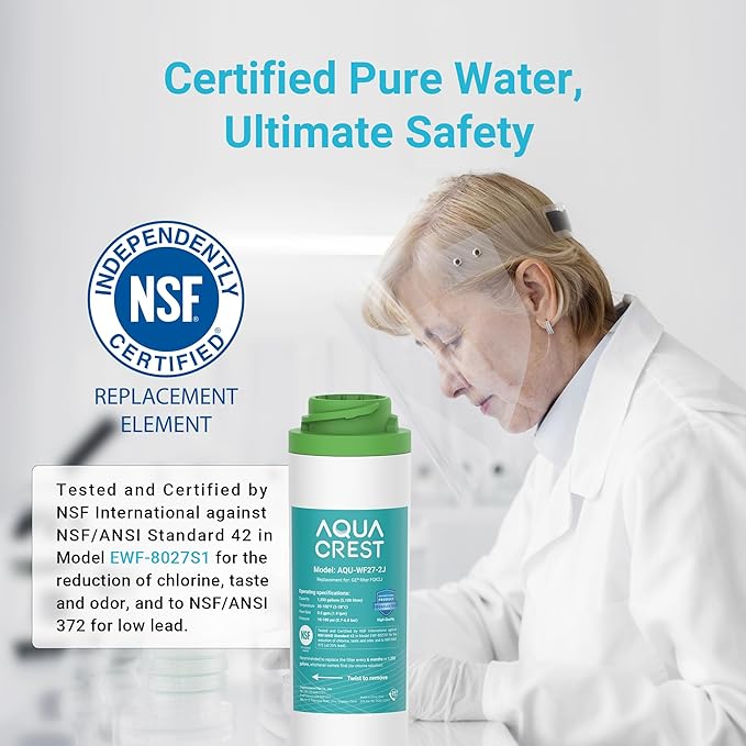 AQUA CREST FQK2J Under Sink Water Filter, Replacement - Image 4