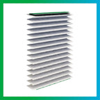 Filterbuy 25x5 Expandable Air Filter MERV 8 Dust Defense, Pleated Furnace Air - Image 9