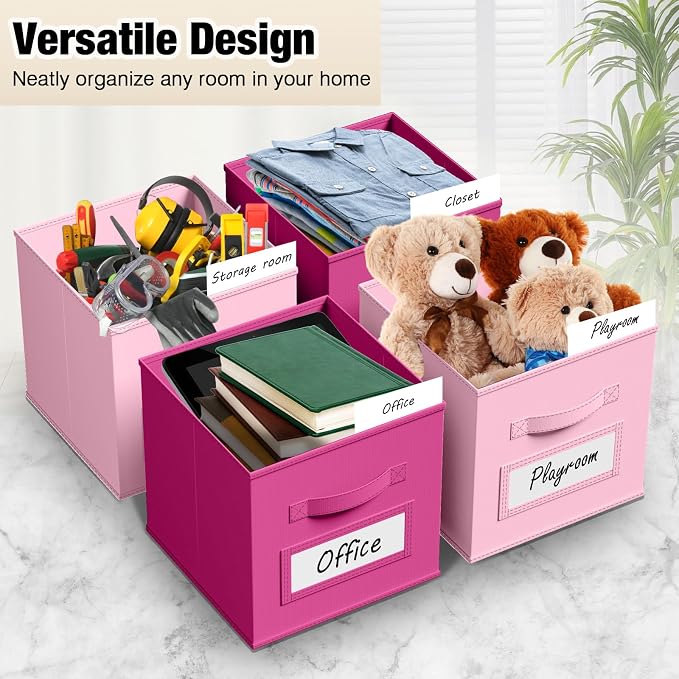 10 Pcs Fabric Storage Cubes - Image 4