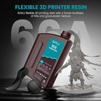 SUNLU Flexible 3D Printer Resin 2KG, 66A 3D Printing Resin - Image 2