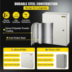 VEVOR NEMA Steel Enclosure, IP66 Waterproof & Dustproof, Outdoor/Indoor - Image 3