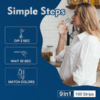 9 Way Heavy Metals Water Test Strips, 100ct Home Water Testing Kit - Image 4