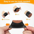 CHUNZEXI 32 Pack Chair Leg Floor Protectors