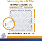 Filter King 20x35x2 Air Filter | 4-PACK | MERV 13 HVAC Pleated A/C Furnace - Image 2