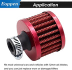 2Pcs 12mm Air Filter Mini Universal Vent Crankcase Cold Air Intake Breathe - Image 6