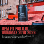 Doc's Diesel Oil Filter D11878 | Compatible with Chevrolet/GMC 6.6L