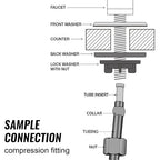 iSpring RCC7P-AK, 6-Stage Reverse Osmosis System Under Sink Alkaline Water - Image 9