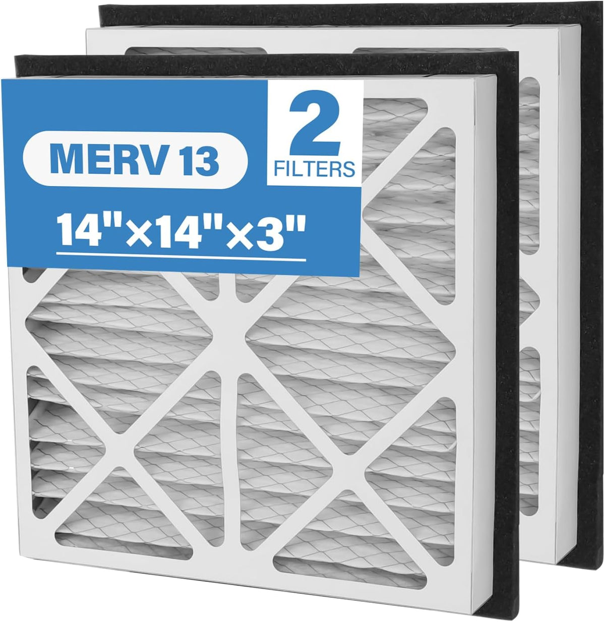 14x14x3 MERV 13 Pleated Air Filter Compatible with Zephyr VGF Series