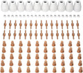 ARCCAPTAIN 110PCS PT31 Plasma Cutting Consumables Fit CUT-45 CUT-50 CT-312 by ARCCAPTAIN