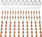 ARCCAPTAIN 110PCS PT31 Plasma Cutting Consumables Fit CUT-45 CUT-50 CT-312 by ARCCAPTAIN