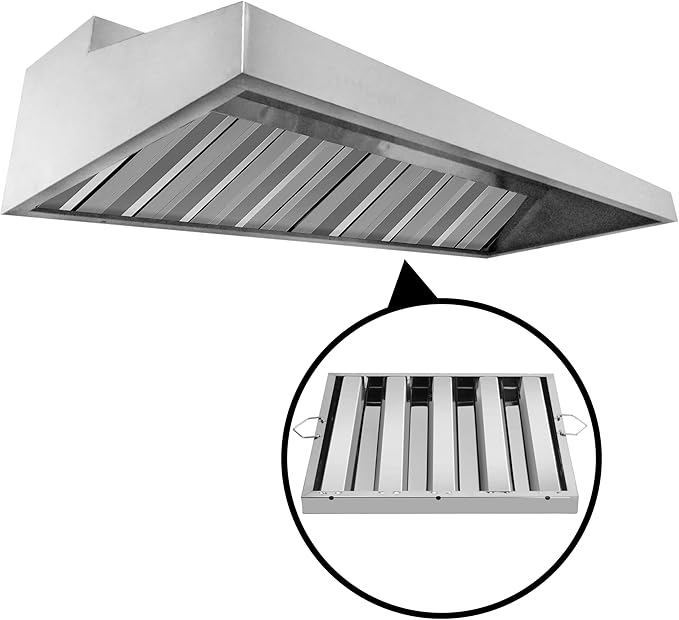 New Star Foodservice 533166 Stainless Steel Hood Filter 20" W x 25" H - Image 6