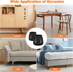 BAIPOK 16pcs Round Chair Leg Floor Protectors, Felt Pads Chair Leg Protectors - Image 7