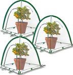Porayhut Pop Up Greenhouse Cover Flower House, Mini Gardening Plant Sunshine - Image 7