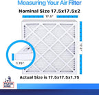 Filter King 17.5x17.5x2 Air Filter | 5-PACK | MERV 8 HVAC Pleated A/C Furnace - Image 2