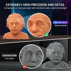 SUNLU 10K Red Wax 3D Printer Resin, High Precision 405nm UV-Curing Resin - Image 3
