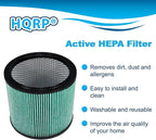 HQRP High Efficiency H14 HEPA Cartridge Filter 2-pack Replacement - Image 3