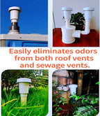 Activated Charcoal Vent Filter & Sewer Vent Refill – Compatible - Image 6