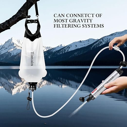 Timain 4-Stage Filtration, High Flow Rate Water Filter Straw, Water Purifier - Image 4
